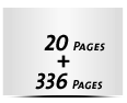  8 Seiten Schutzumschlag  4 Seiten Buchdeckel  4 Seiten Vorsatz 336 Seiten Buchblock  4 Seiten Nachsatz Vorsatz & Nachsatz unbedruckt