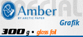 Papier Umschlag: 300  Amber Grafik Folienkaschierung hochglänzend, einseitig Papier Innenteil: 135  ON Offset 