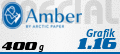 Papier Umschlag: 400  Amber Grafik Papier Buchblock: 70  Amber Grafik 