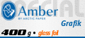 Papier Umschlag: 400  Amber Grafik Folienkaschierung hochglänzend, einseitig Papier Innenteil: 240  Amber Grafik 