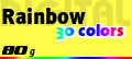 Papiersorte Digitaldruck Notizblöcke: Rainbow gelbes Premium-Papier