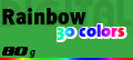 Papiersorte Digitaldruck Notizblöcke: Rainbow intensivgrünes Premium-Papier
