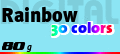 Papiersorte Digitaldruck Blöcke: Rainbow mittelblaues Premium-Papier