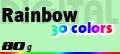 Papiersorte Digitaldruck Flyer: Rainbow mittelgrünes Premium-Papier