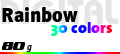 Papiersorte Digitaldruck Flyer: Rainbow naturweißes Premium-Papier