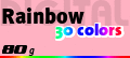 Papiersorte Digitaldruck Flyer: Rainbow neonpinkes Premium-Papier