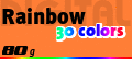 Papiersorte Digitaldruck Notizblöcke: Rainbow oranges Premium-Papier